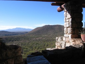 Colossal Cave - View From Visitors Center